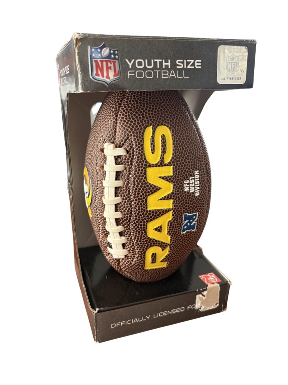 NIB: NFL Youth Size Rams Football‎ Air It Out
